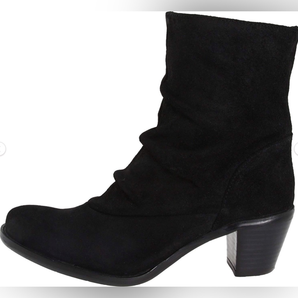 Cordani Calzature New $310 Sz 6.5 M 37 Black Suede Leather Ankle Boots Booties